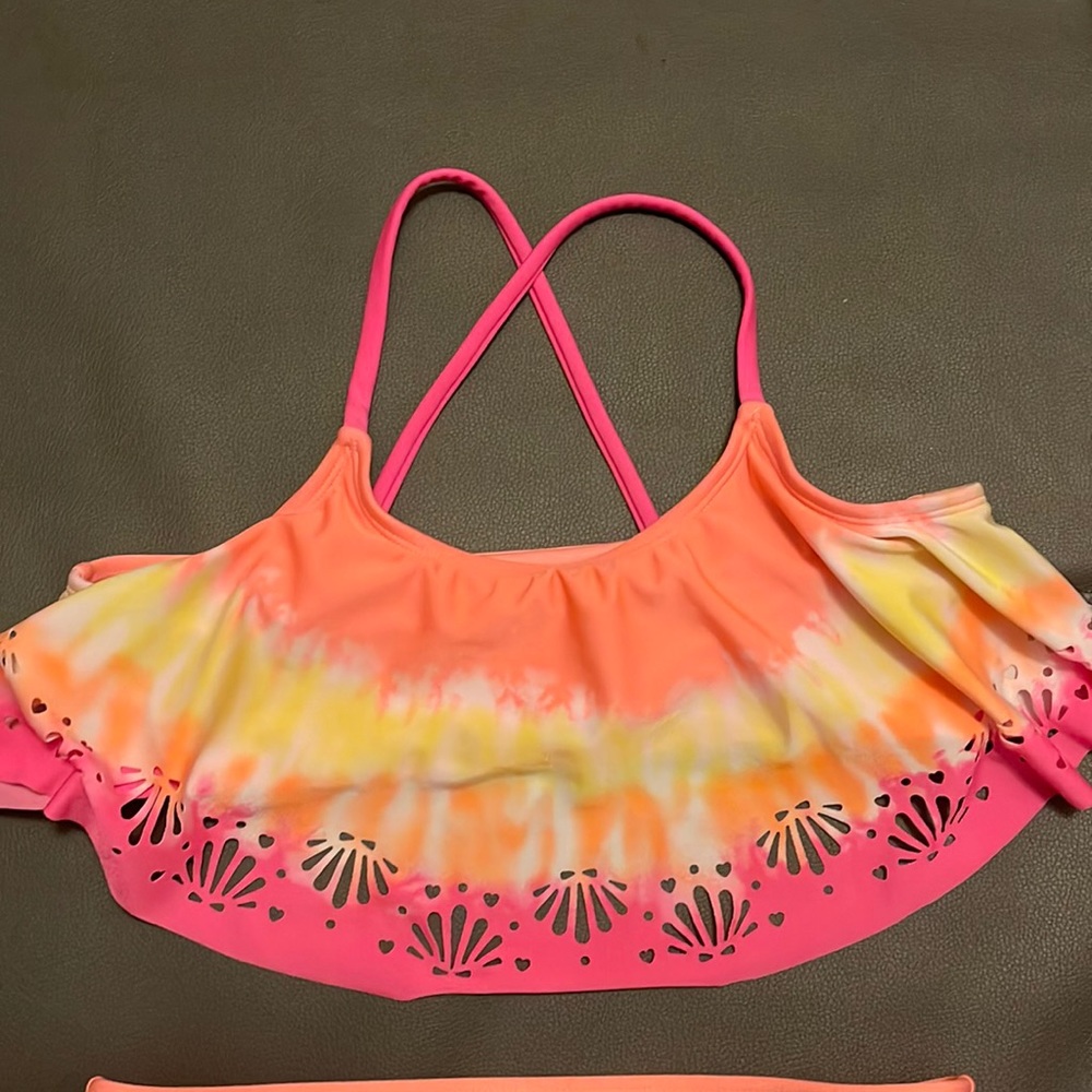 Two piece swimsuit from target,in good condition but was used